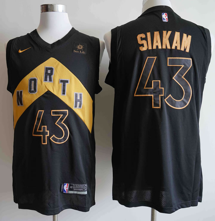Raptors 43 Pascal Siakam Black City Edition Nike Swingman Jersey,We sell and wholesale Raptors 43 Pascal Siakam Black City Edition Nike Swingman Jersey on line form chian!